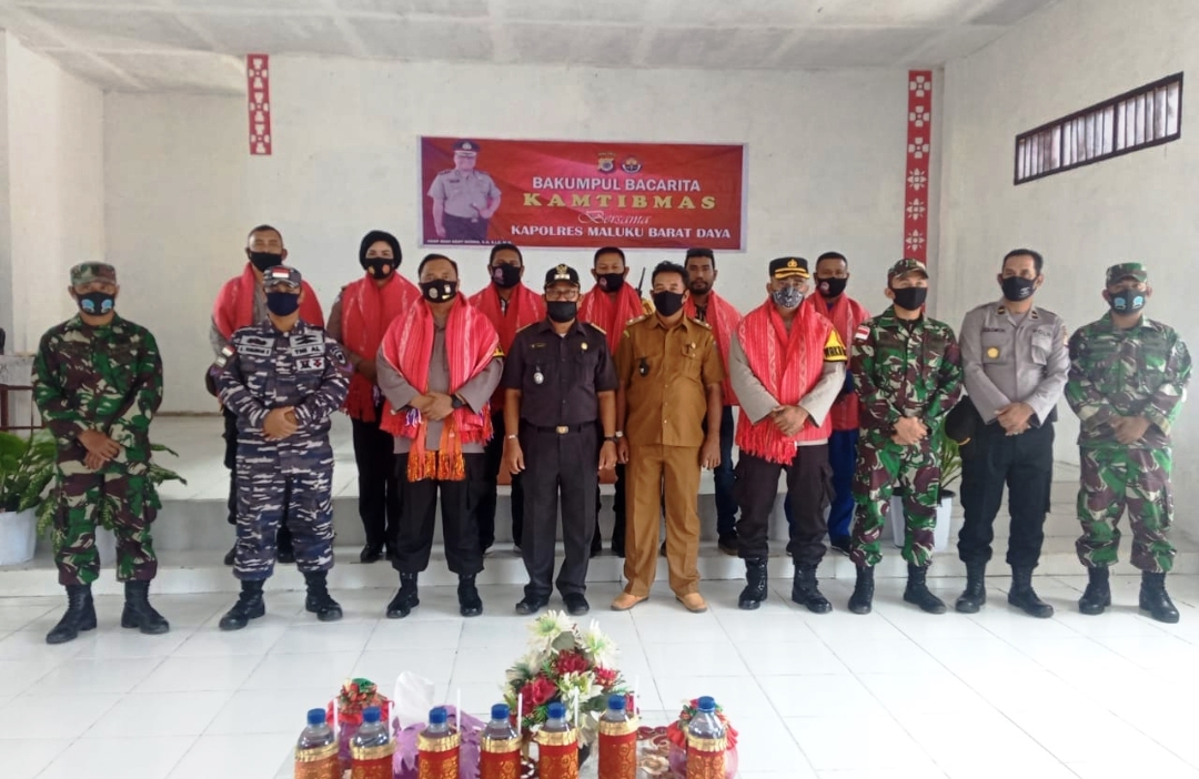 Kapolres MBD “Bacarita” Kamtibmas Di Pulau Letty