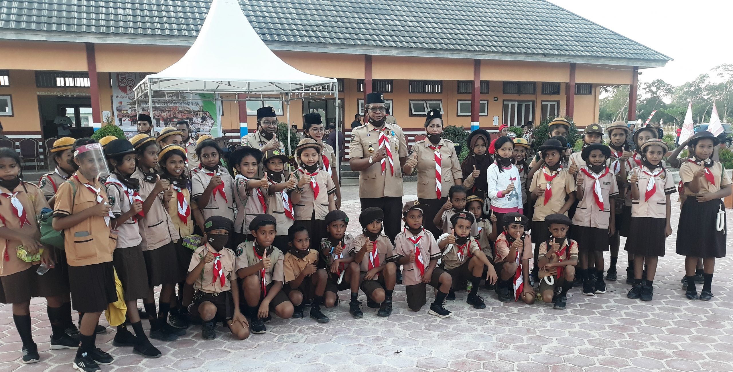 SD Negeri 1 Tiakur Tuan Rumah HUT Pramuka ke-59