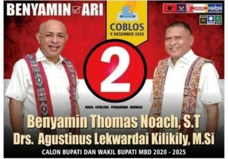 Benyamin-Ary Menang Siamiloy Tetap Jadi Sekda MBD
