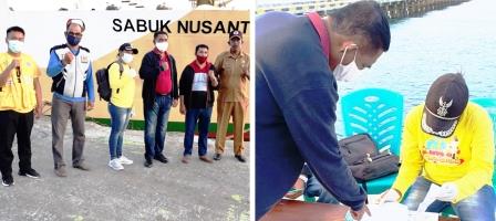 Pjs. Bupati dan Ketua DPRD MBD Tinjau Pelabuhan Laut Kaiwatu