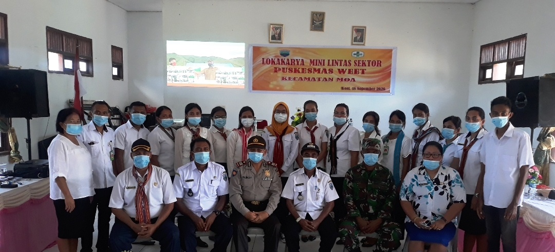Puskesmas Weet Selenggarakan Lokmin Linsek di Tounwawan