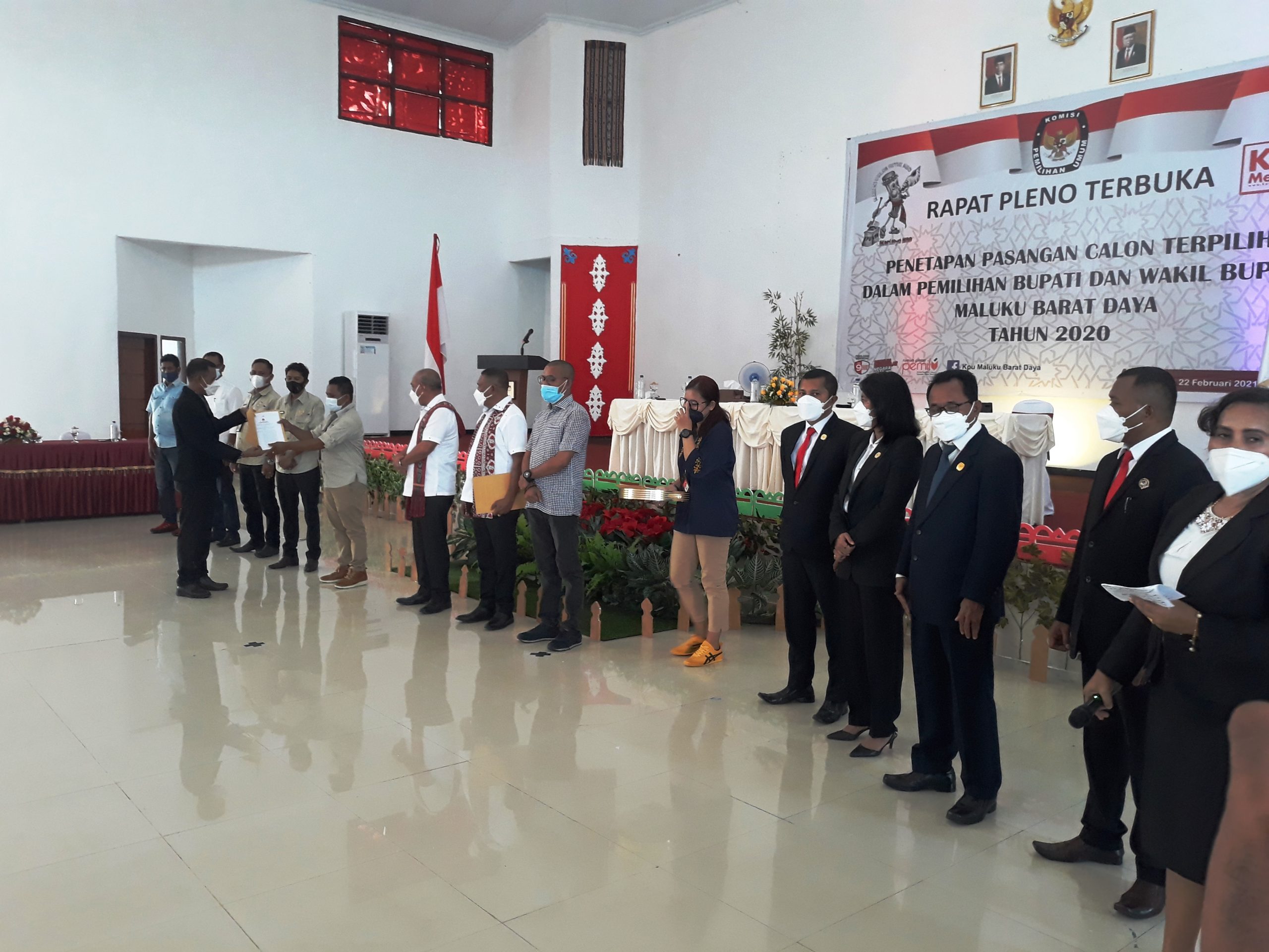 KPU Tetapkan Benyamin-Ary Paslon Terpilih Pilkada MBD