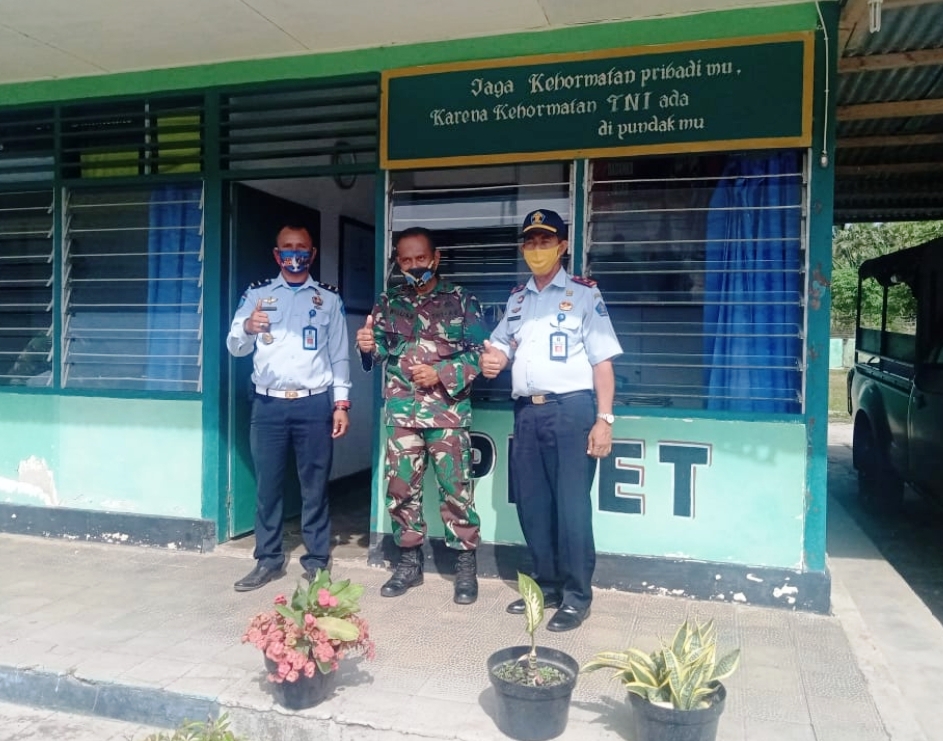 Giat Koramil 1511-05/Wonreli, Silahturahmi dan Pembagian BLT