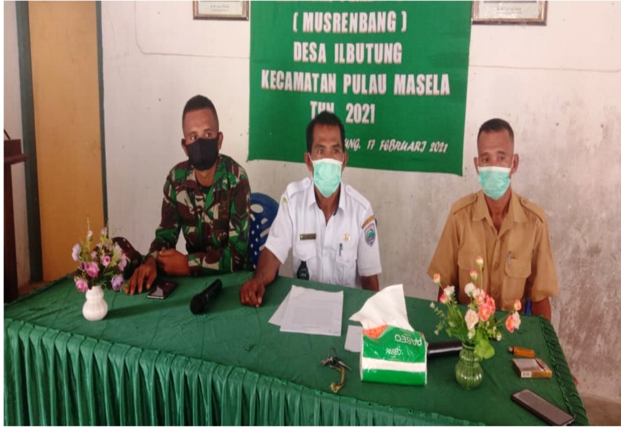 Babinsa Koramil 1511-02/Marsela Hadiri MusrembangDes Ilbutung