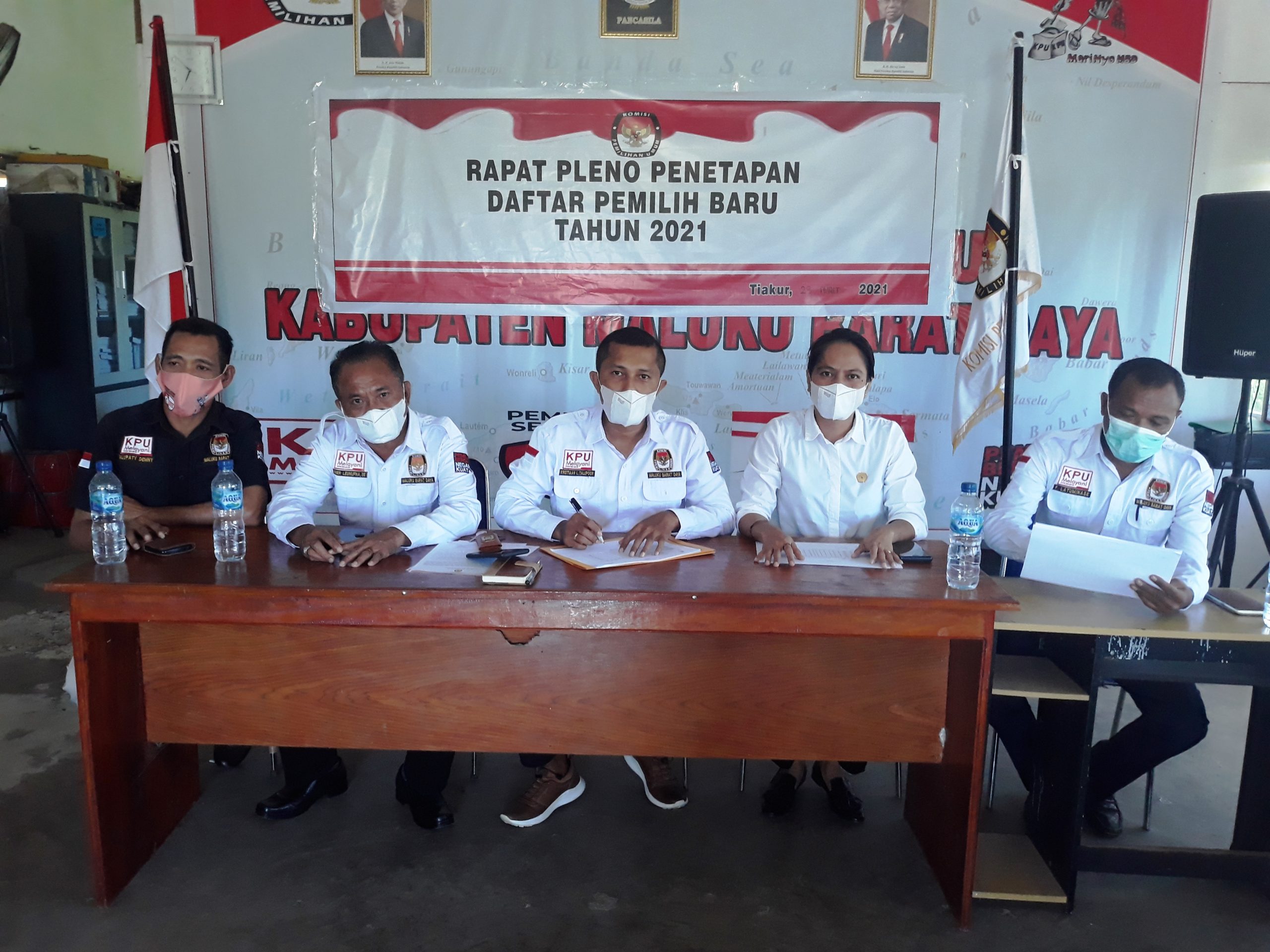 KPU MBD Gelar Rapat Rekapitulasi Daftar Pemilih Berkelanjutan