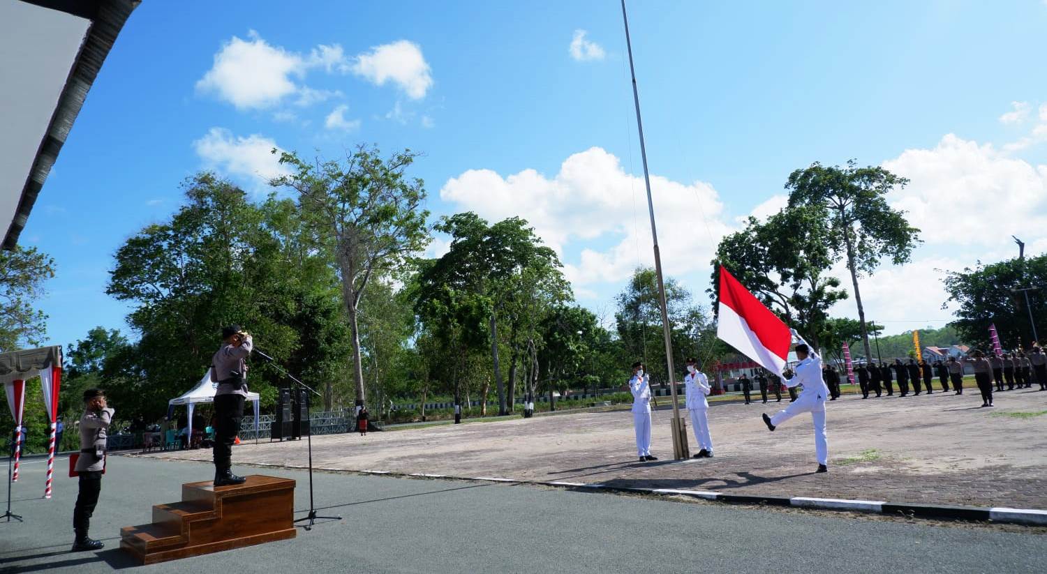 Kapolres MBD Pimpin Upacara Hari Sumpah Pemuda