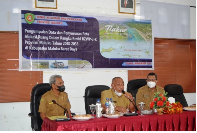Pemprov Maluku Gelar Rapat RZWP-3K di MBD