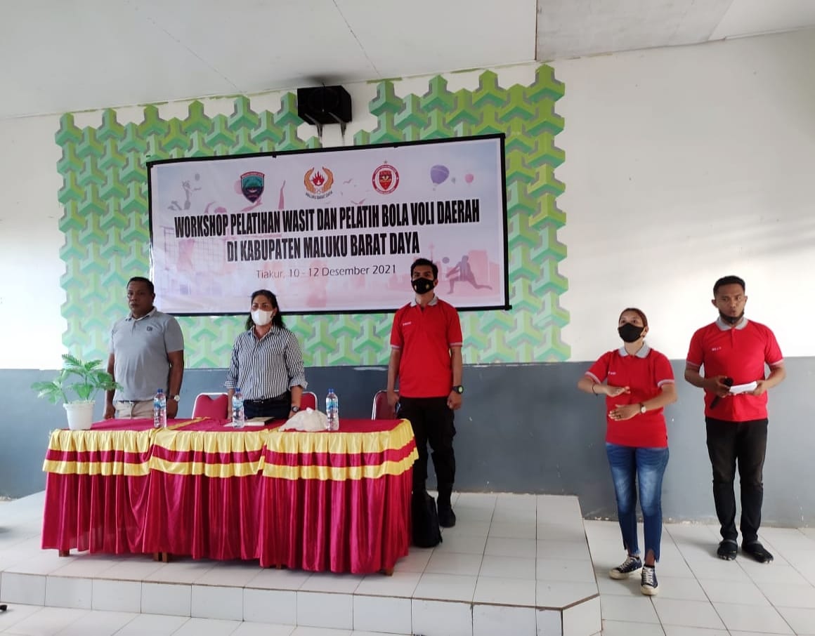 Relly Noach Buka Workshop Pelatihan Wasit dan Pelatih