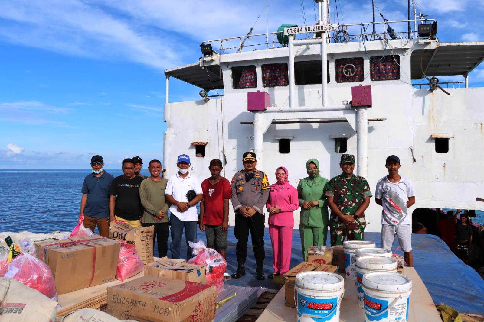 Sinergitas Bangun Gereja Pasca Gempa Pulau Damer