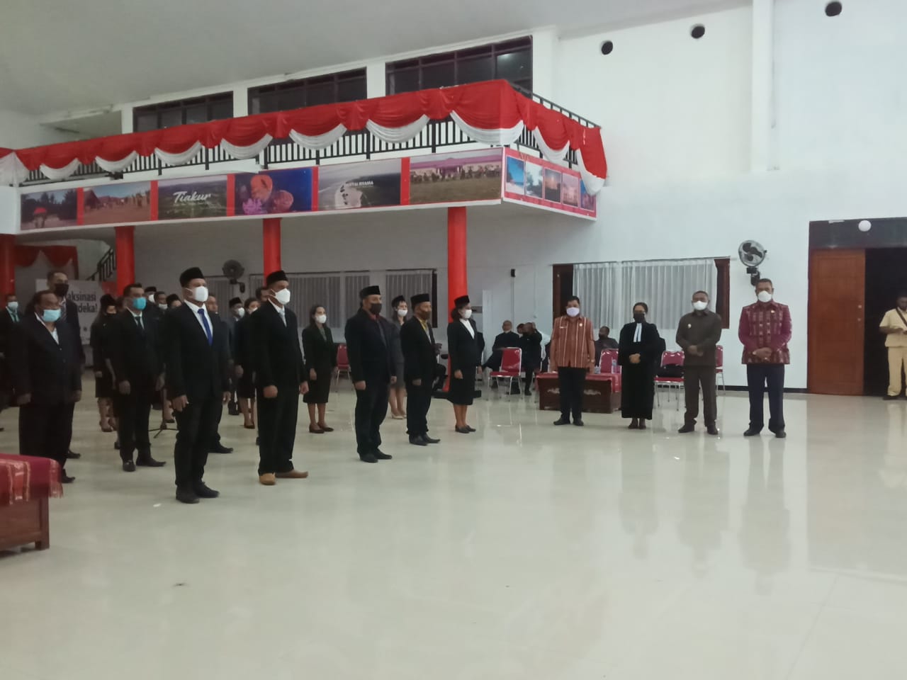 Noach Lantik 181 Pejabat Fungsional Pemkab MBD