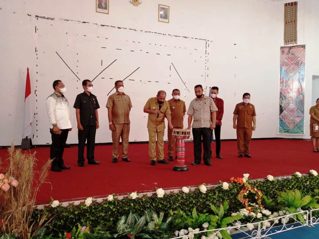 Bupati MBD Buka Ujian Seleksi Pemetaan TKKD