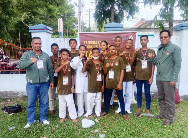 BKP-BTR Dukung Atlet Taekwondo MBD Ikut Kerjurda Maluku