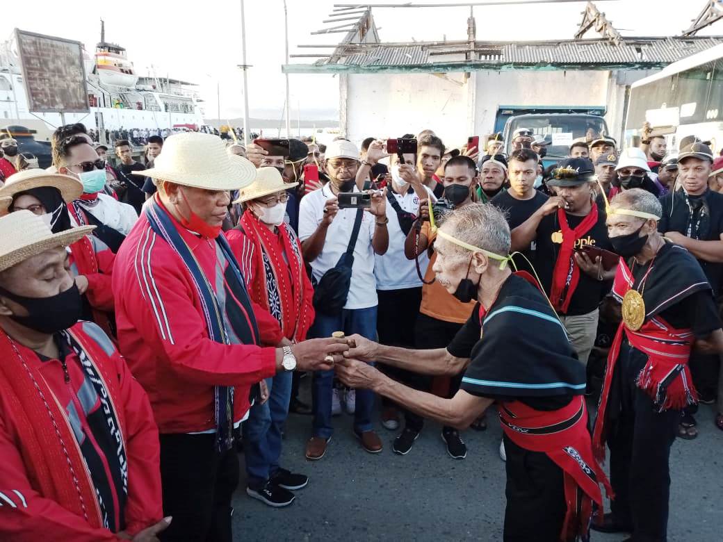 Kontingen MTQ MBD Disambut Meriah Paguyuban MBD