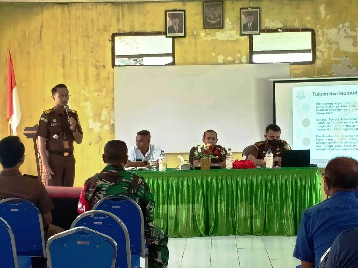 Kejaksaan Negeri MBD Laksanakan Giat Restorasi Justice