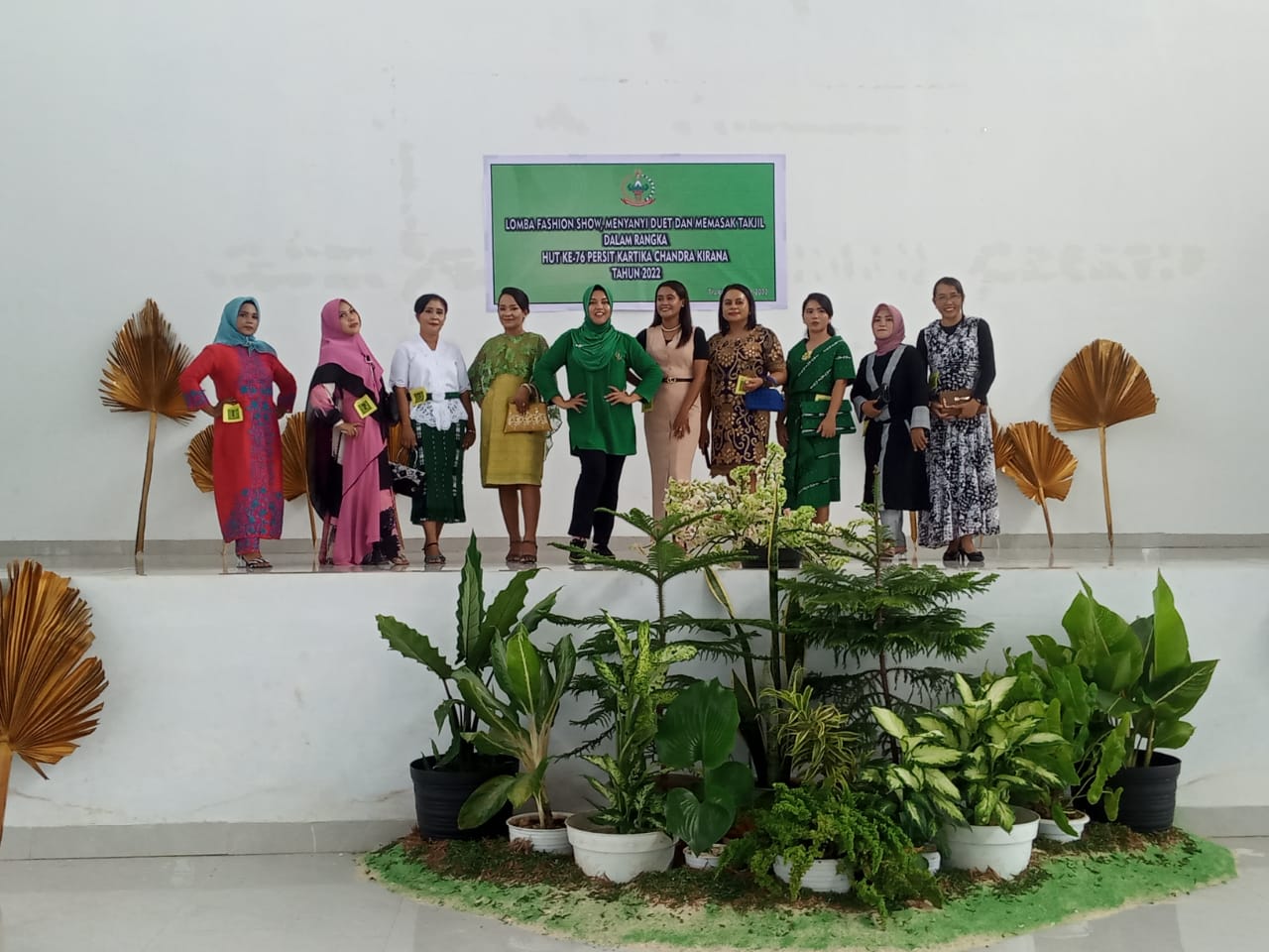Jelang HUT Ke-76, Persit Kodim Moa Gelar Beragam Lomba