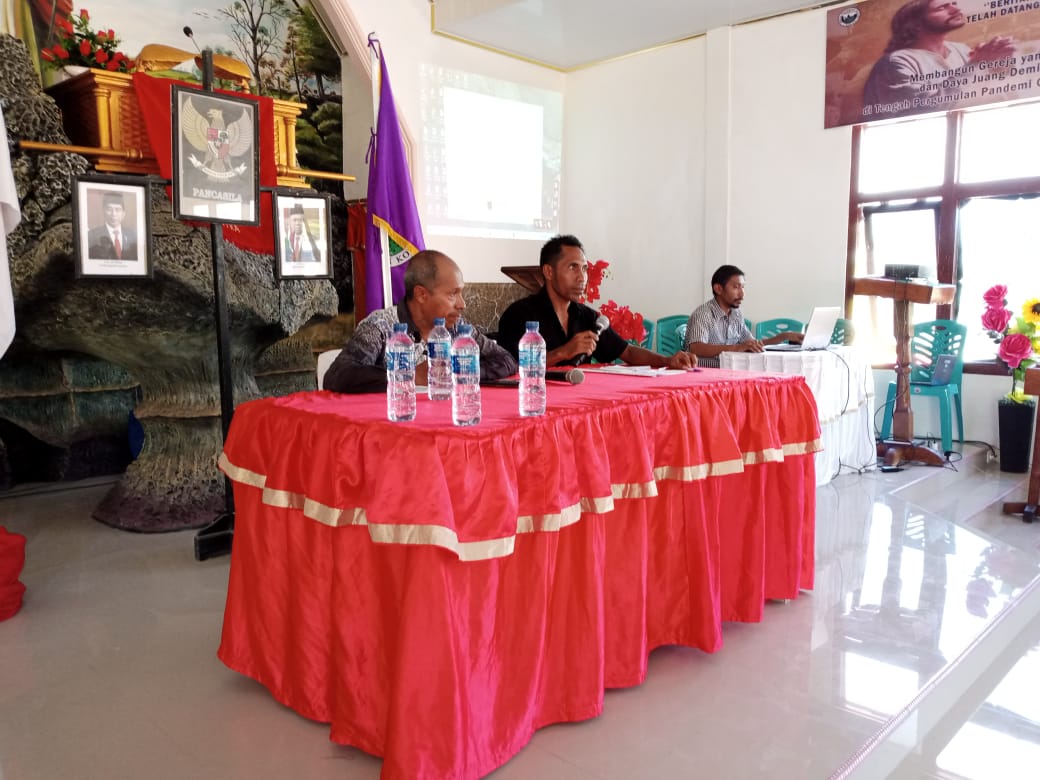 Disdukcapil Sosialisasi Akta Perkawinan di Sidang Klasis Lemola