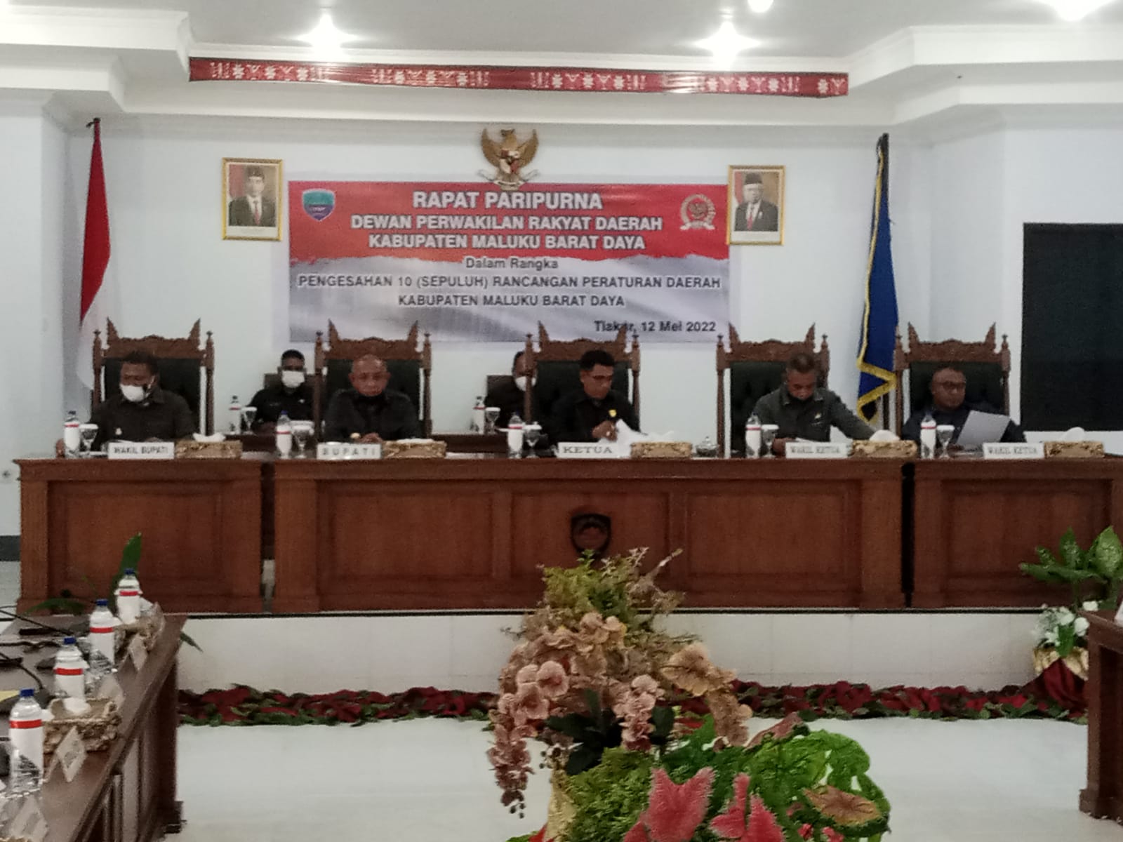 DPRD MBD Gelar Rapat Paripurna Penetapan 10 Ranperda