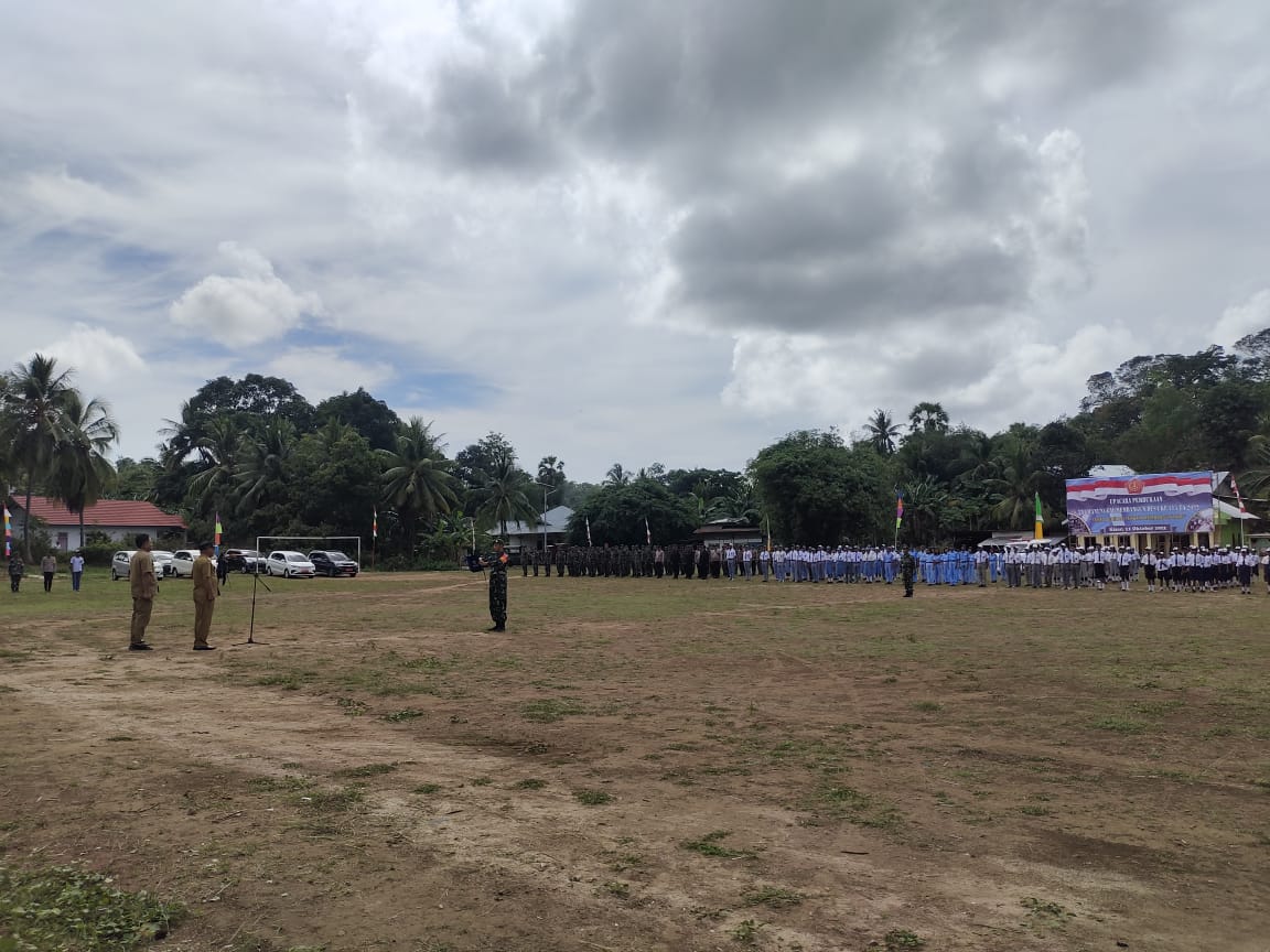 Bupati Noach, Pimpin Upacara Pembukaan TMMD Ke-115