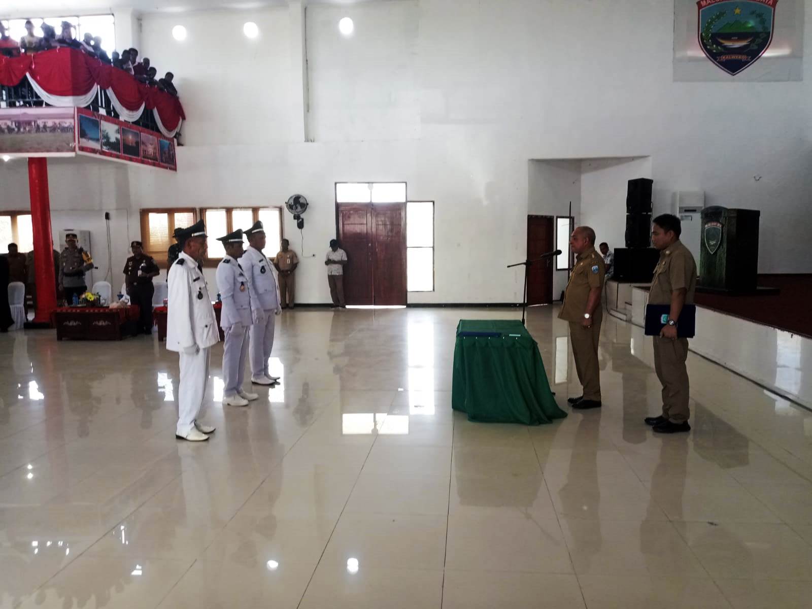 Noach Lantik BPD Kaiwatu dan 3 Kades Moa