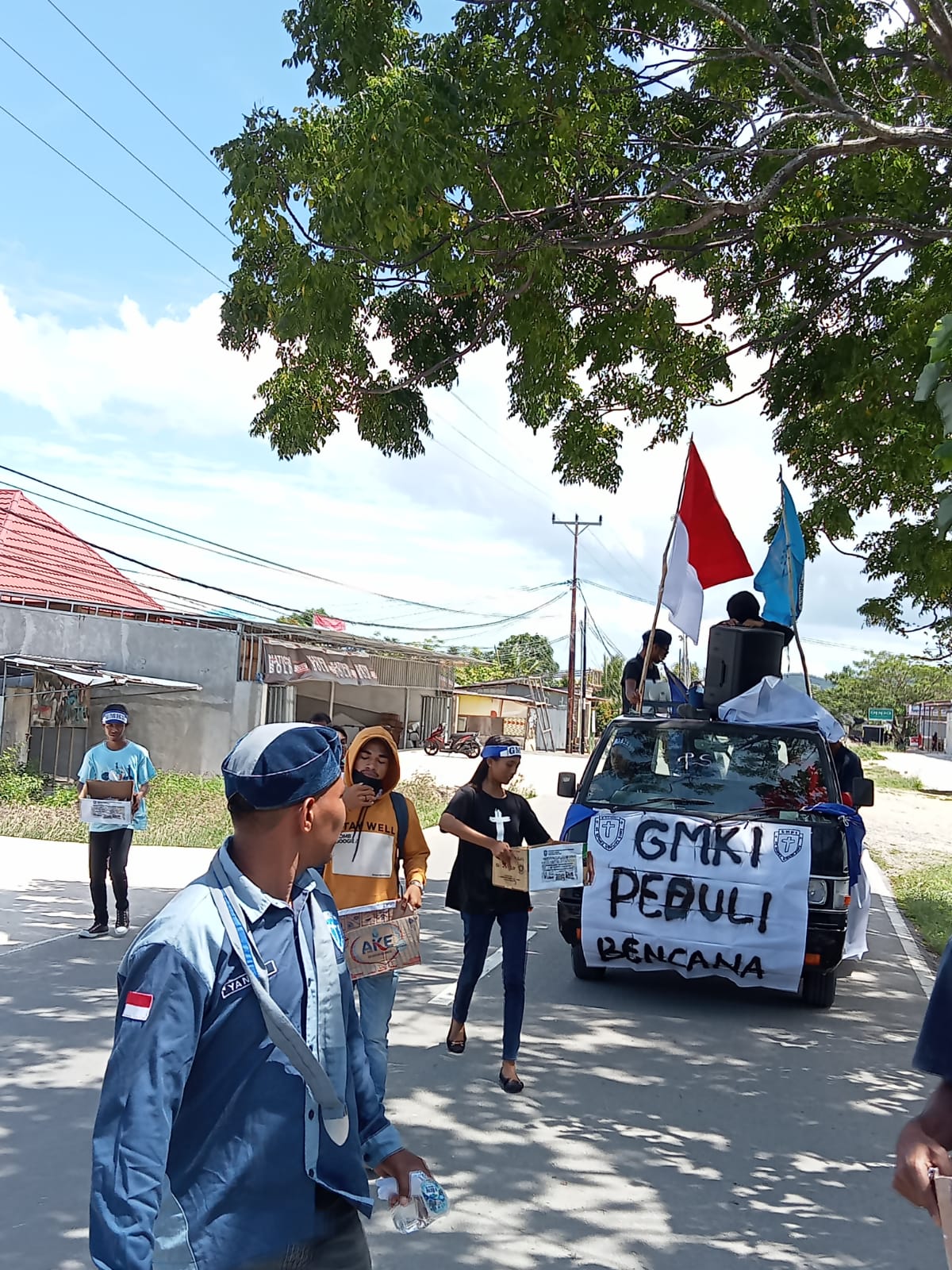 GMKI Tiakur Gelar Aksi Peduli Bencana Tapanuli