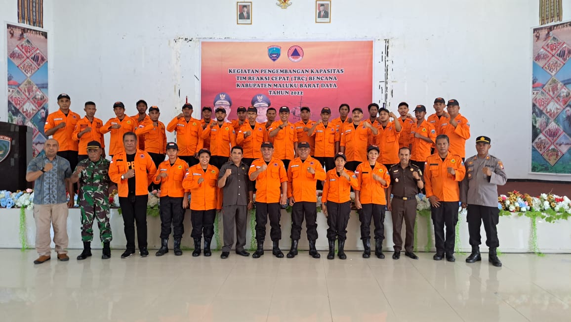 Bupati MBD Kukuhkan TRC Penanganan Bencana