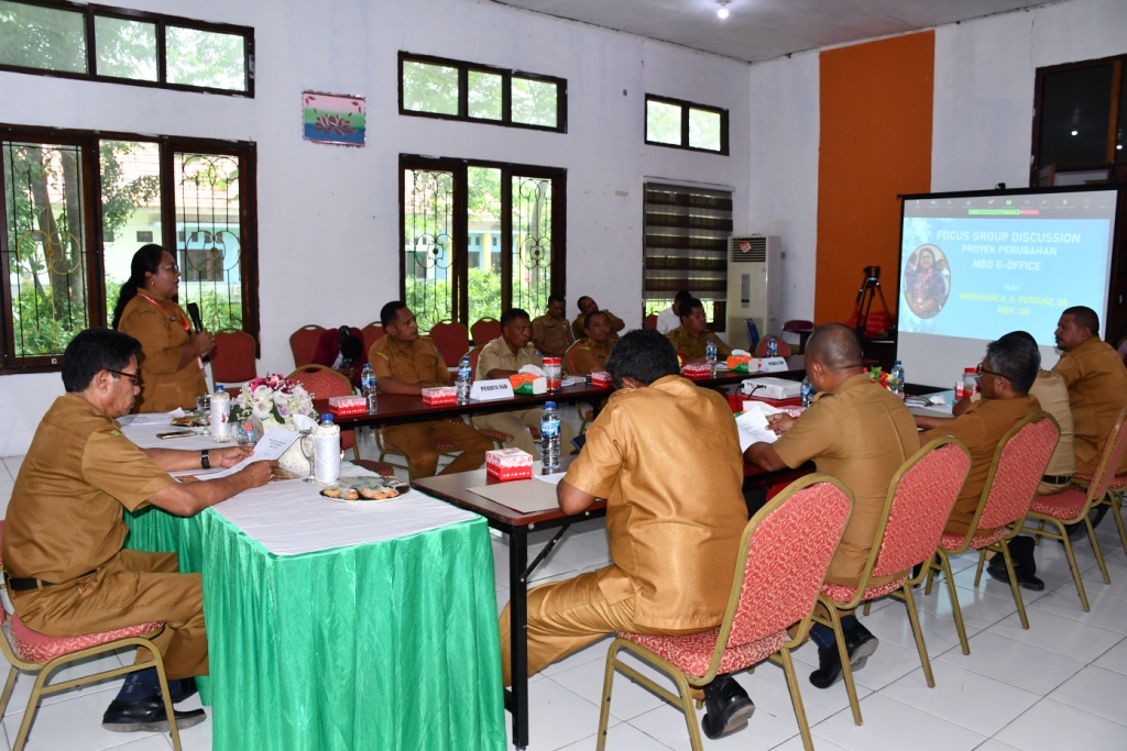 Proper Kadis Kominfo MBD, Penerapan e-office Hemat Anggaran