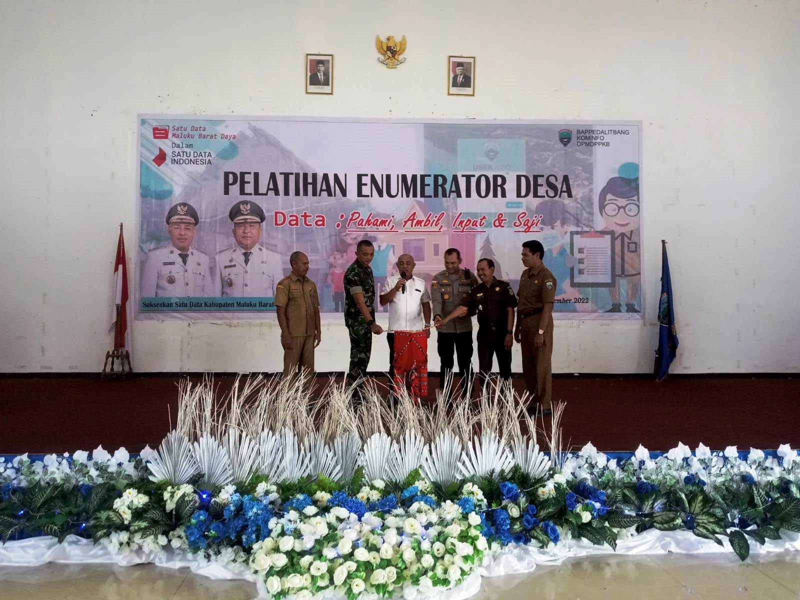 Latih Enumerator Desa Untuk MBD Satu Data