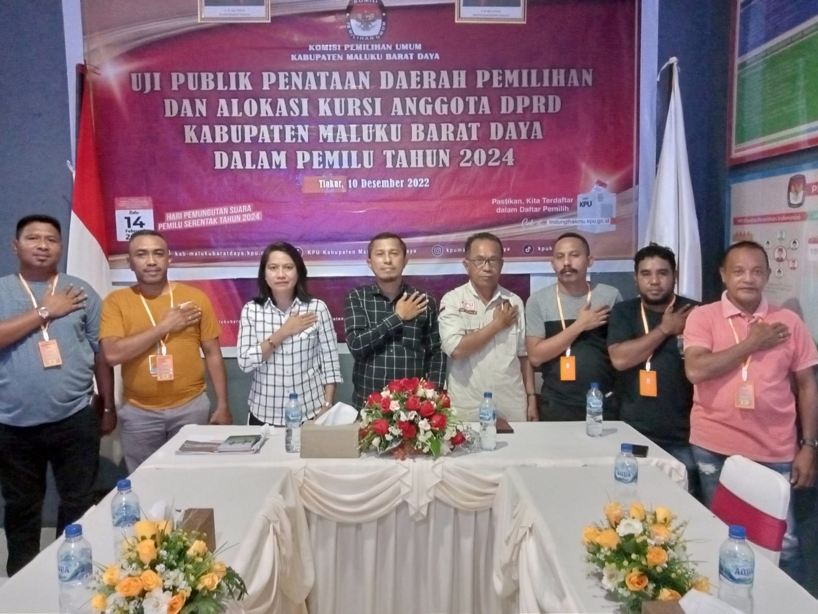 KPU MBD Uji Publik Penataan Dapil dan Alokasi Kursi DPRD