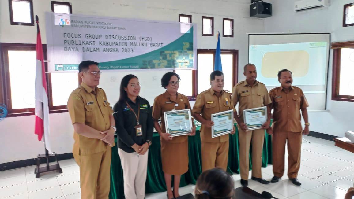 3 OPD MBD Raih Penghargaan Statistik