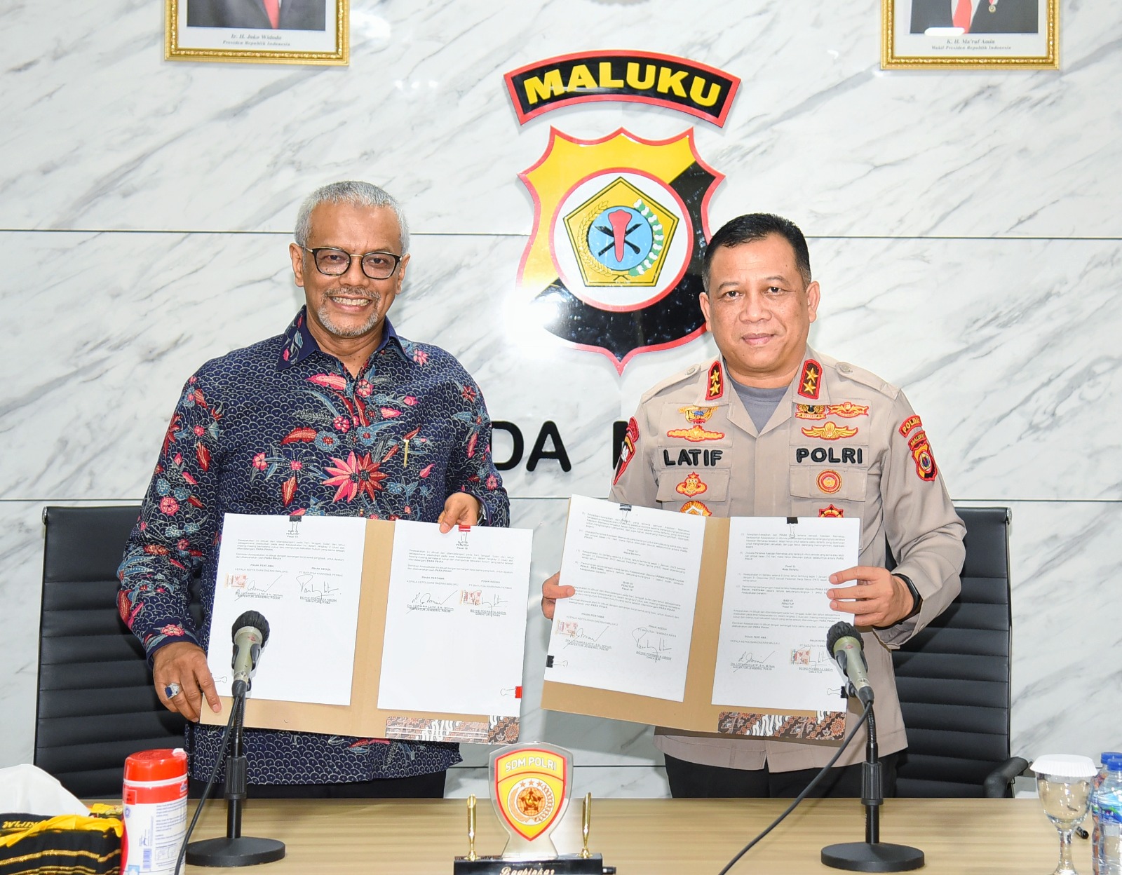 BKP-BTR dan Polda Maluku Jalin Kerjasama Pengamanan Tambang Tembaga Wetar