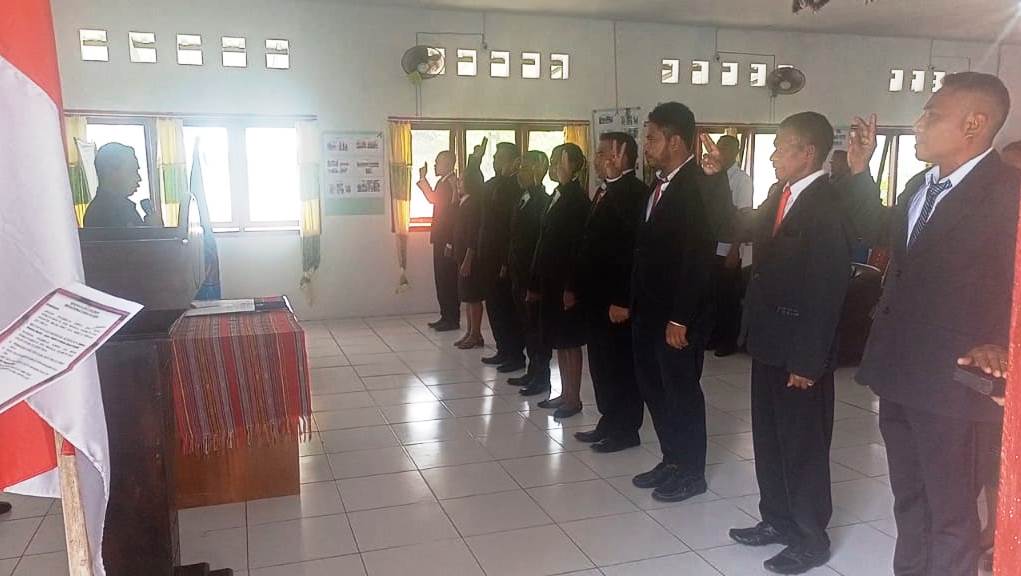 Camat Moa Lantik BPD Wakarlely Periode 2023-2029