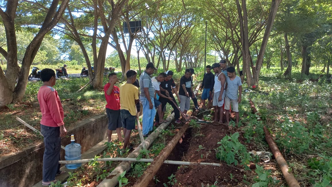 Tirta Kalwedo Ganti Pipa Distribusi Arah Wakarlely