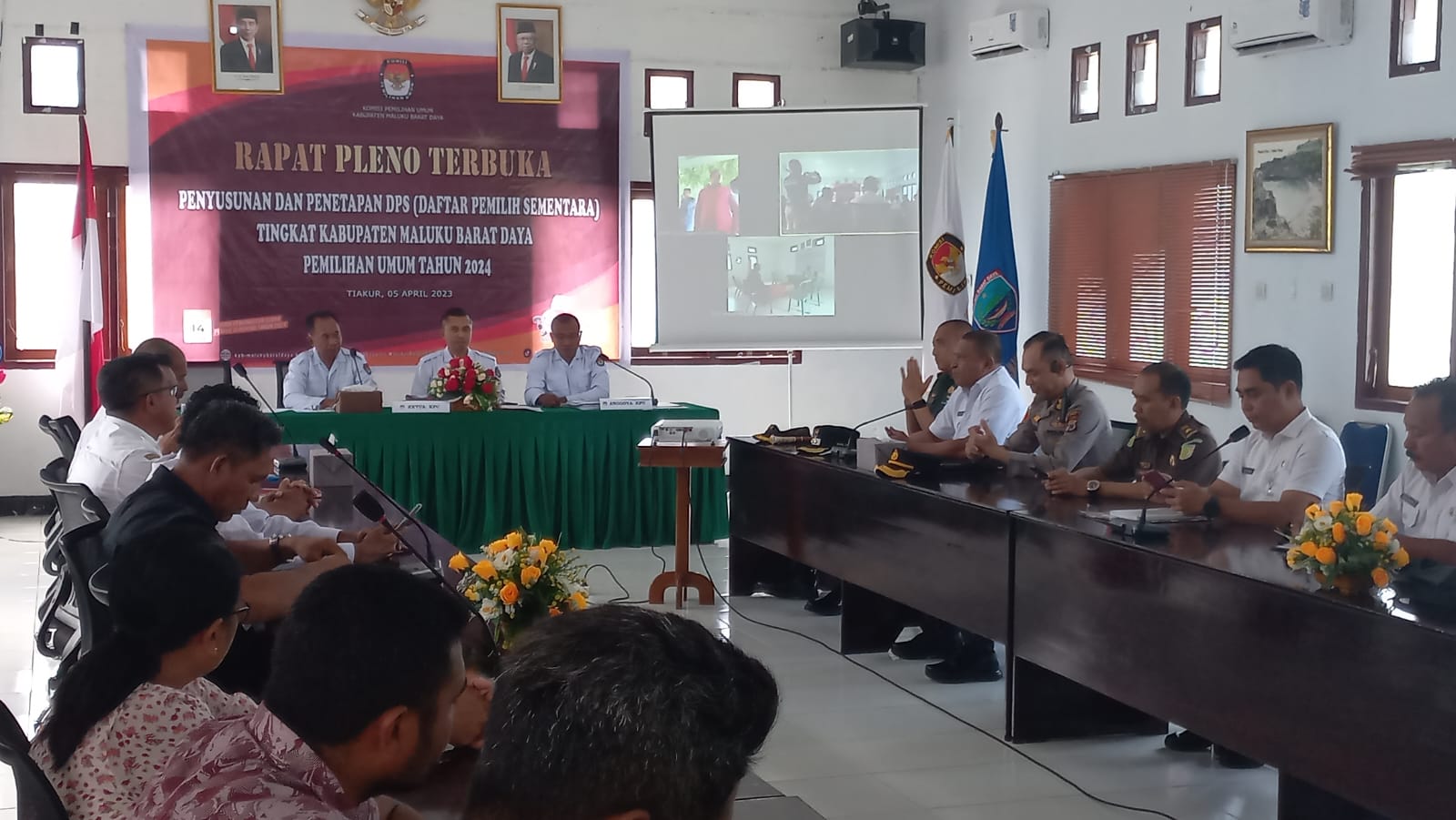 KPU MBD Tetapkan 62.072 DPS Pemilu 2024
