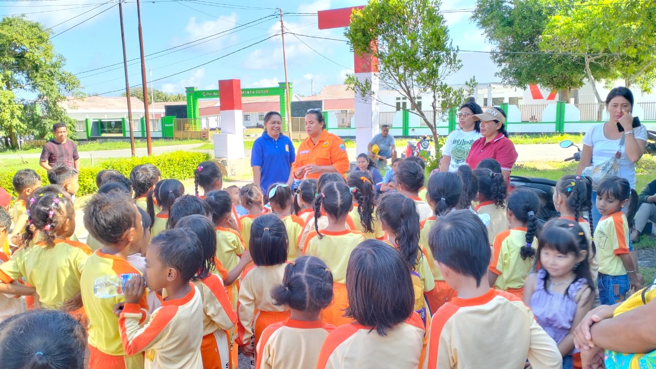 Edukasi Dini, SPS Tehila Kunjungi BPBD MBD