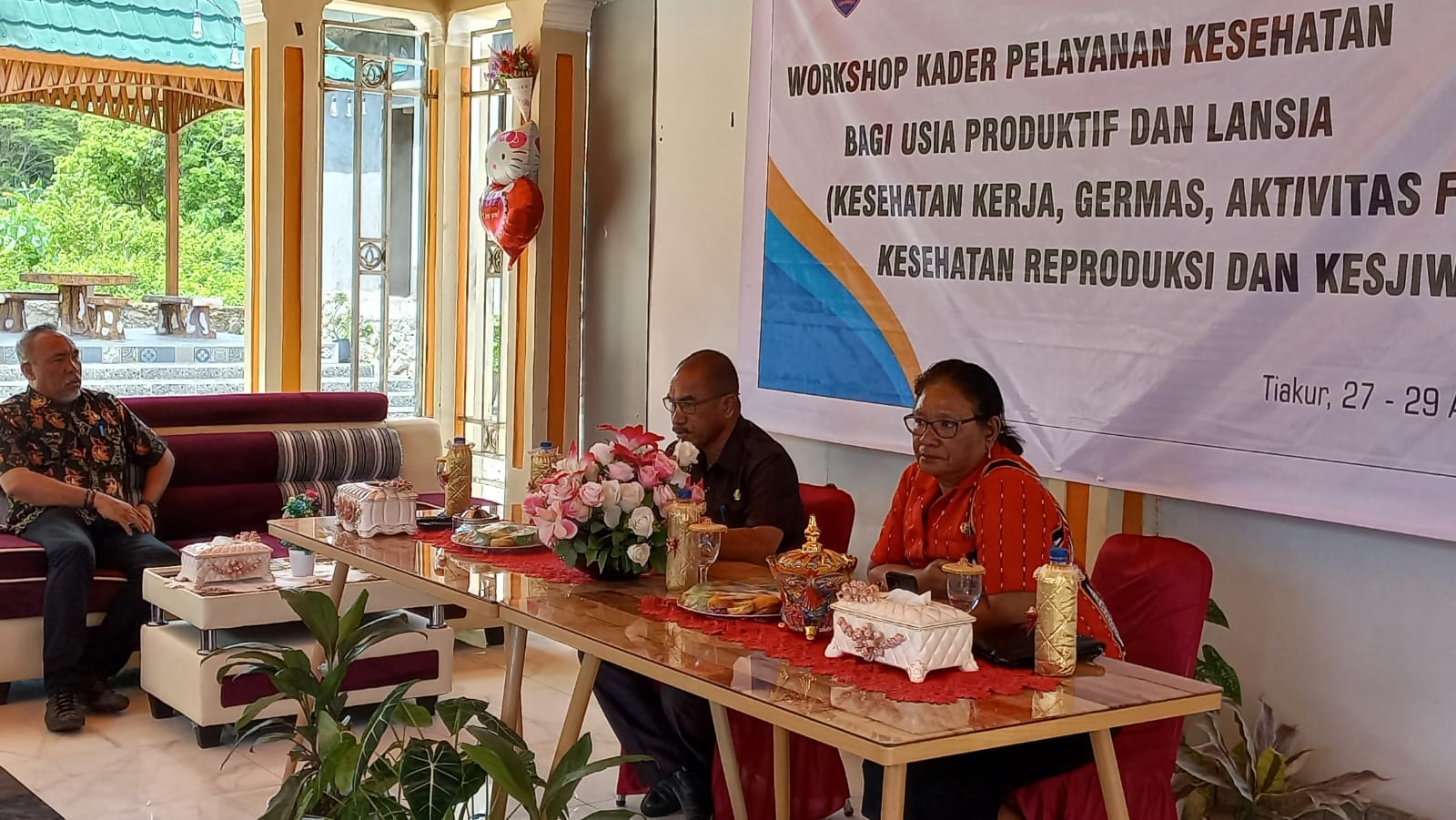 Dinkes MBD Gelar Workshop Kader Pelayanan Kesehatan Usia Produktif dan Lansia
