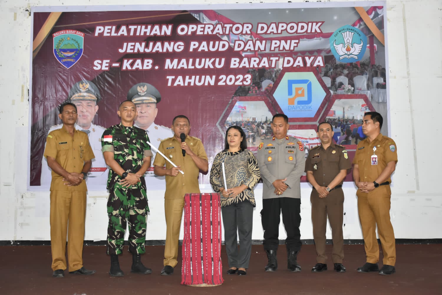 Wabup Kilikily Buka Pelatihan Operator Dapodik PAUD dan PNF