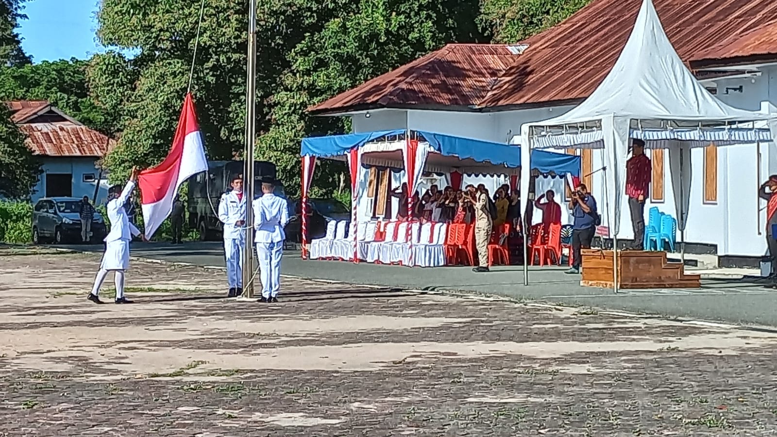 MBD Gelar Upacara Hardiknas, Semarak Merdeka Belajar