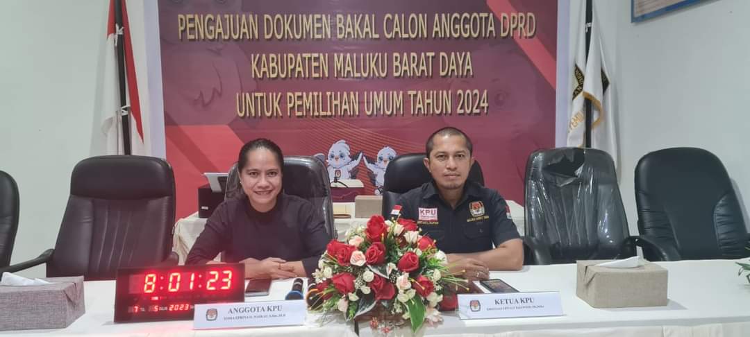 Sepuluh Daftar, KPU MBD Kembalikan Berkas Bacaleg Tiga Parpol