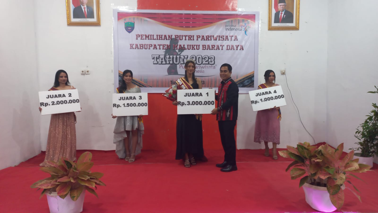 Jen Letlora Terpilih Jadi Putri Pariwisata MBD 2023