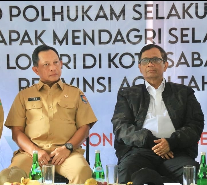 Duet Menteri Mahfud-Tito Pimpin Pencanangan Gerbangdutas 2023 Dari MBD