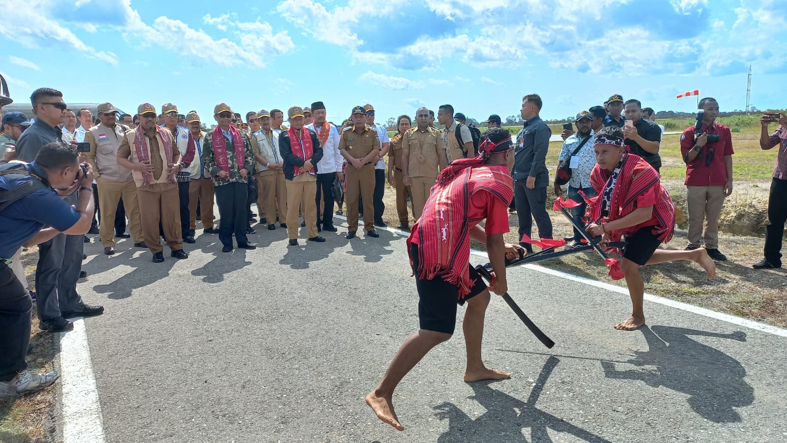 Tiba MBD, Menteri Mahfut-Tito Menuju Meatiamarang