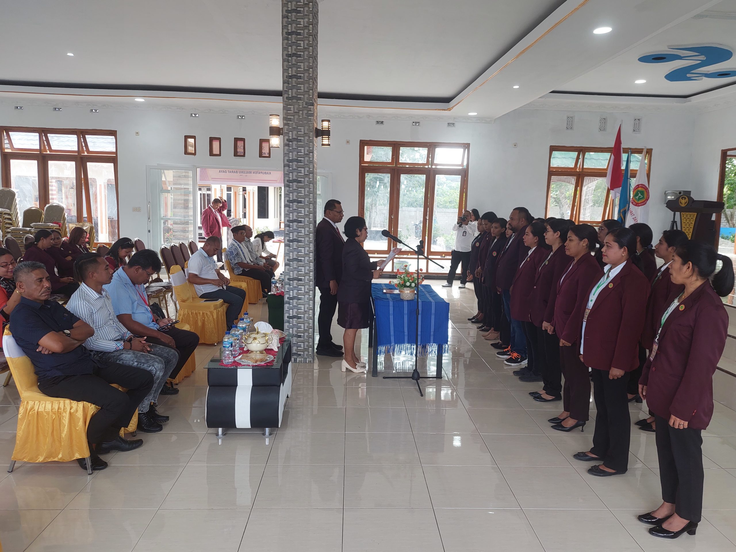 Rakerda dan Pelantikan Pengurus DPD PPNI MBD