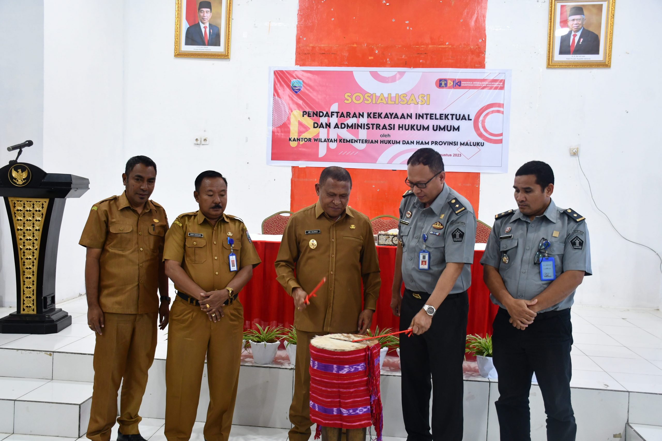 Wabup MBD : HKI Lindungi Kekayaan Intelektual Individu dan Kelompok