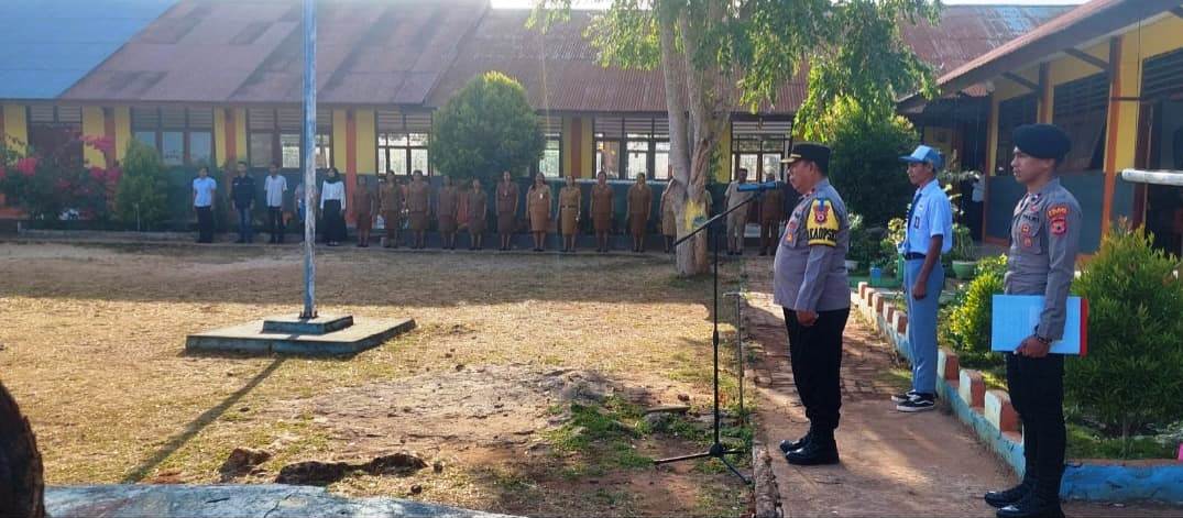 Wakapolres Jadi Irup di SMA Negeri 13 MBD
