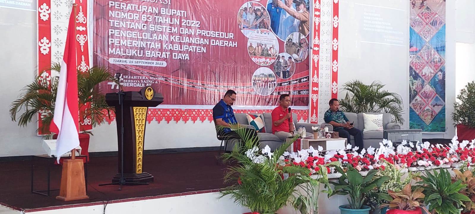 BKAD MBD Sosialisasi Perbup Nomor 63 Tahun 2022