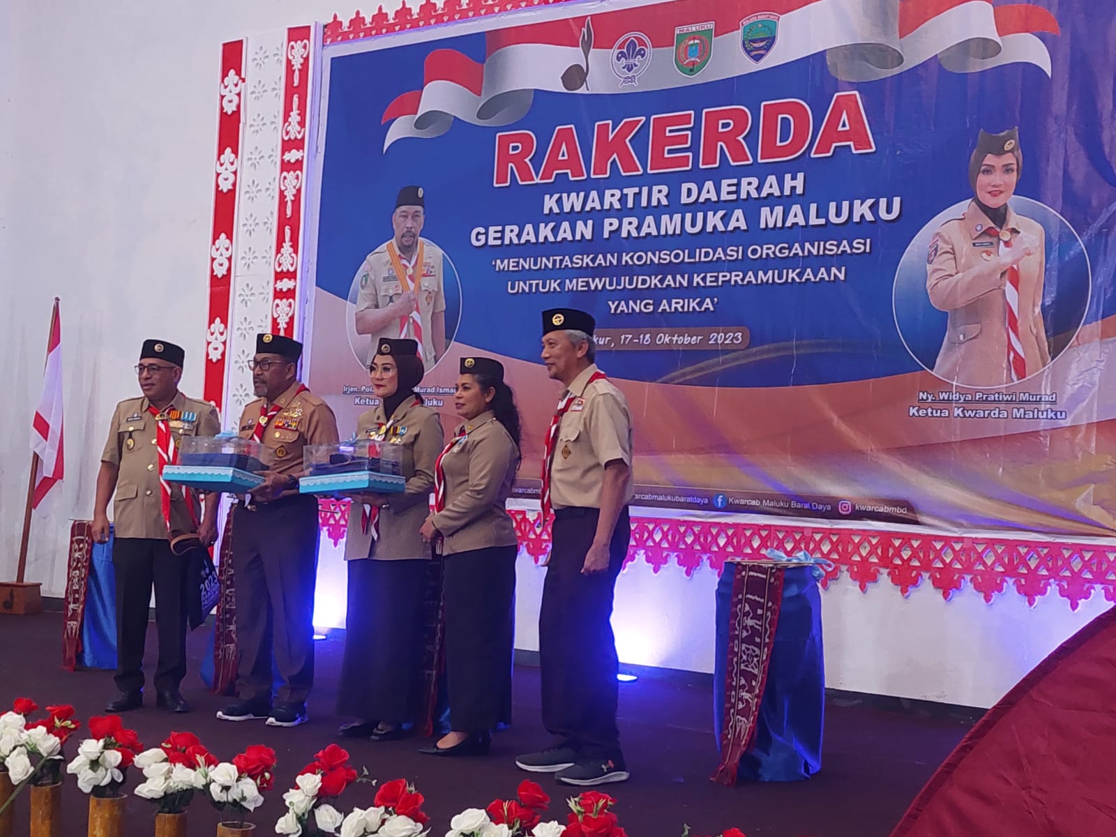 MBD Tuan Rumah Rakerda Gerakan Pramuka Maluku