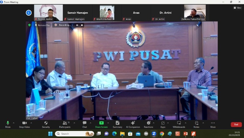 SJI Diaktifkan Lagi, PWI Siap Gencarkan Pelatihan Jurnalistik
