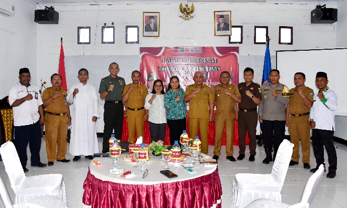 Dinas PMDPPKB MBD Gelar Rapat Koordinasi TPPS