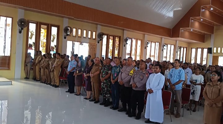 Syukur Natal dan Tahun Baru, Buka Kerja Pemkab MBD