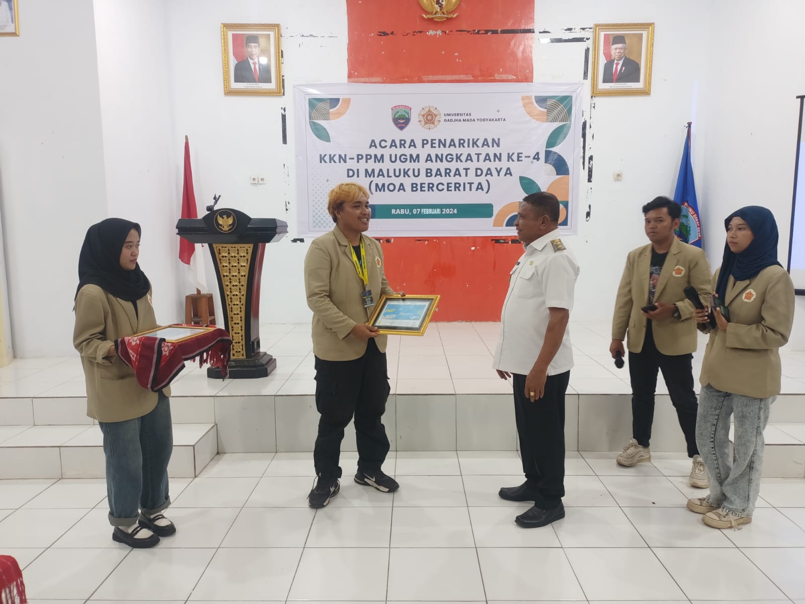 Wabup Kilikily, Mahasiswa KKN PPM UGM Kiranya Jadi Duta MBD